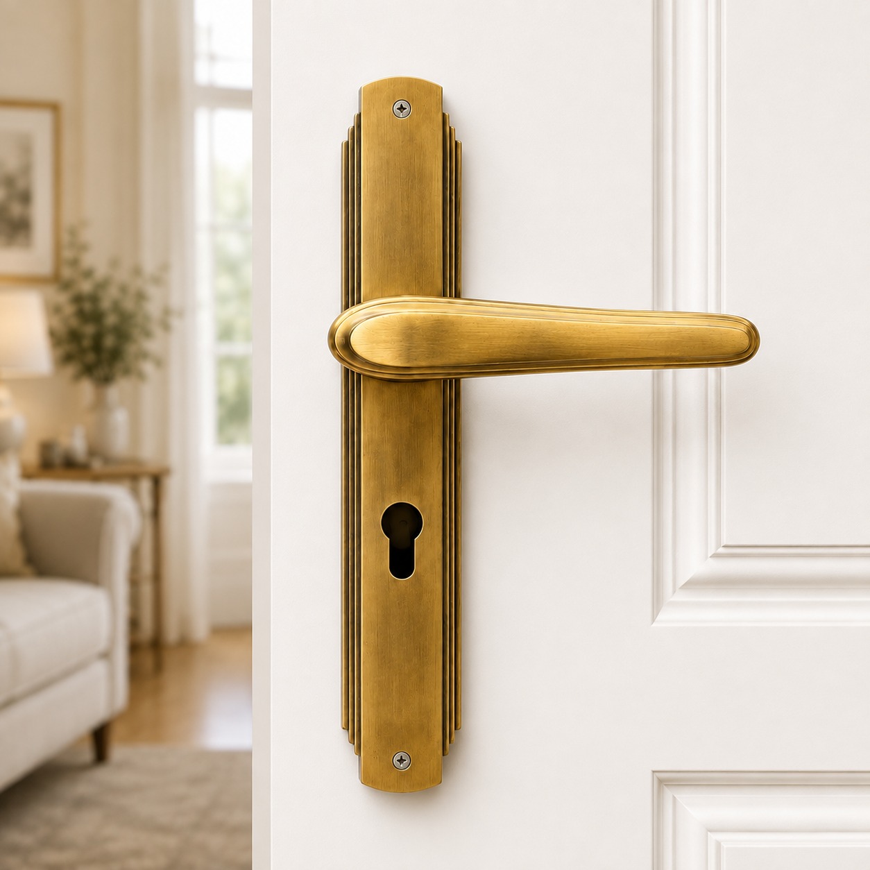 Classic Scroll Mortise Door Lock | Finike Hardware